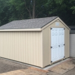 Kenosha WI 10x14 Gable with 6' sidewalls